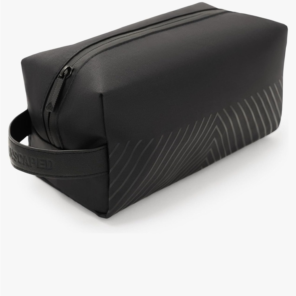 Black Men's Toiletry Bag